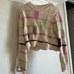 Patterned sweater